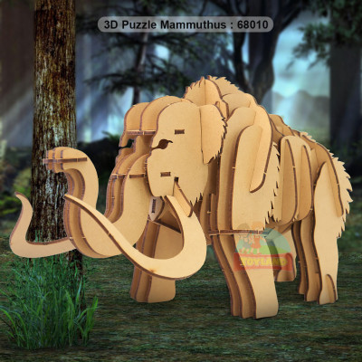 3D Puzzle Mammuthus : 68010